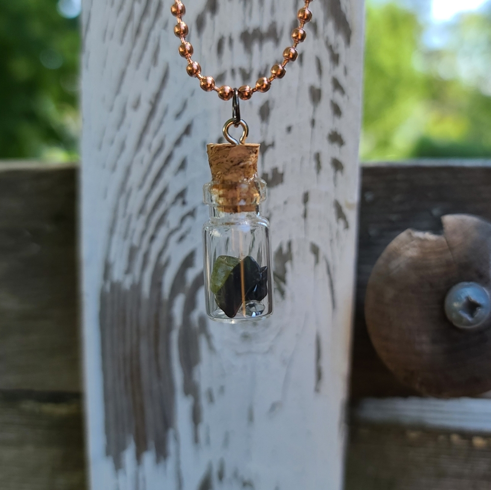 *BOGO*EMF protection necklace // SHUNGITE CRYSTAL